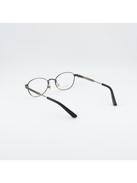 Gucci GG0591OJ 005 Eyeglasses Black / Gold 50mm Oval Frame main image 7